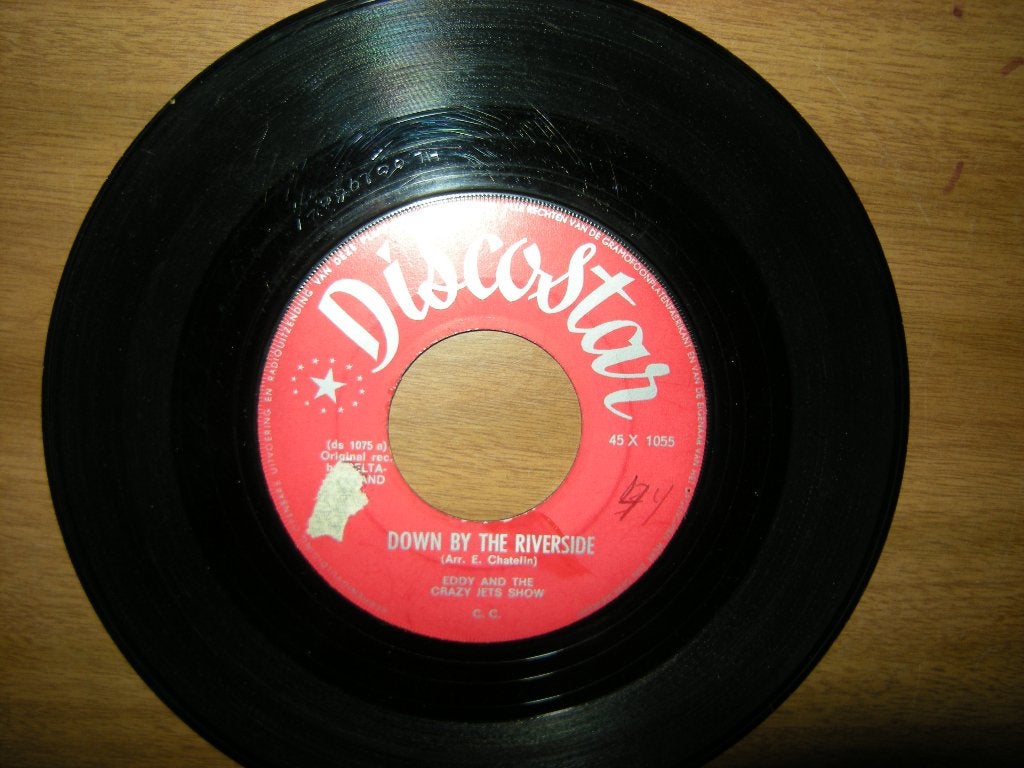 Eddy And The Crazy Jets Show (Down By The Riverside), Gebruikt, 7 inch, Ophalen of Verzenden, Pop