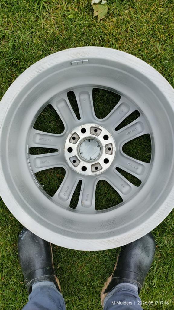 BMW velgen 17 inch 5x120 ET35, Ophalen, Velg(en), 17 inch, Zomerbanden