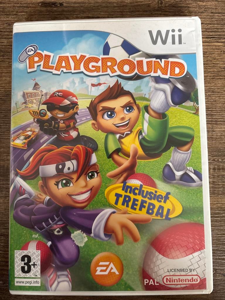 EA Playground Wii - Inclusief Trefbal, Spelcomputers en Games, Games | Nintendo Wii, Zo goed als nieuw, Sport, 3 spelers of meer