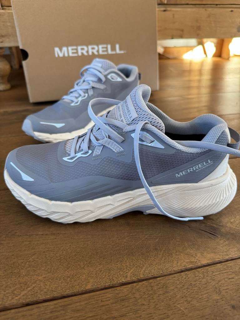 Merrell Agility Trail WP trailschoen Dames - Maat 40, Ophalen, Blauw, Wandelschoenen, Zo goed als nieuw