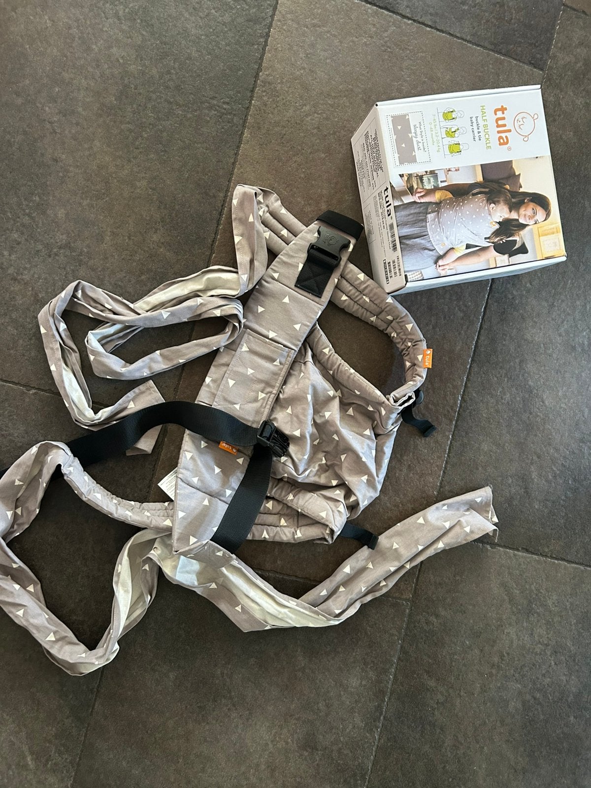 Half buckle drager tule, Zo goed als nieuw, Rug, Draagzak, Ophalen