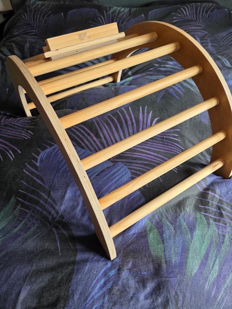 Houten klimrek, Kinderen en Baby's, Ophalen, Gebruikt