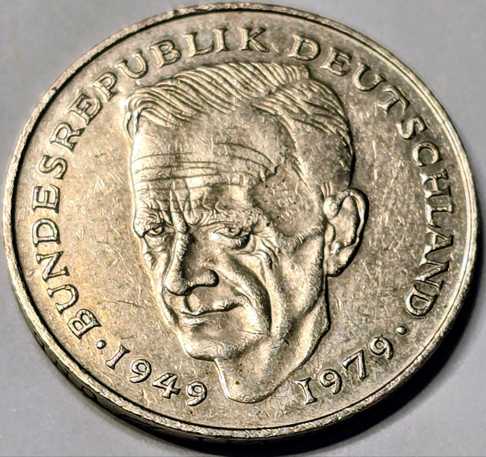 2 Duitse Mark 1993 BRD - Mooie Staat, Ophalen of Verzenden