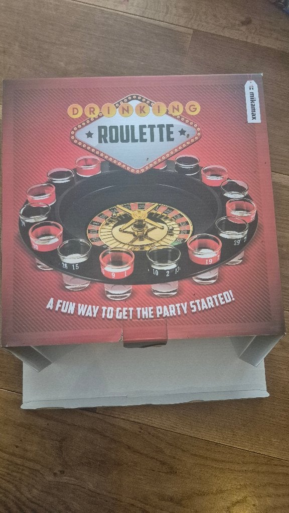 Spel Drinking Roulette, Ophalen of Verzenden, Nieuw, Milkamax