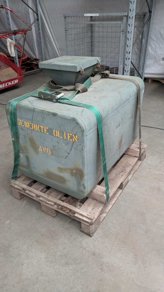 Aluminium brandstof tank, zie omschrijving., Ophalen