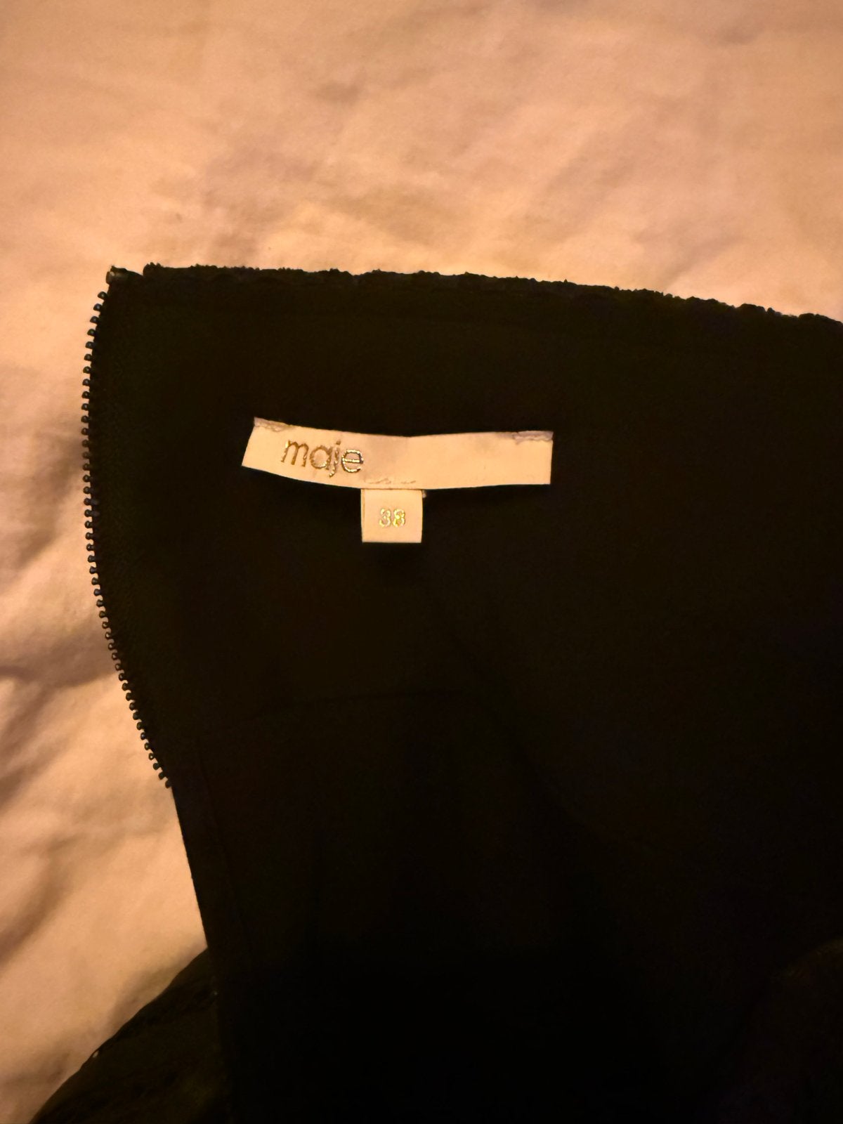 Maje Zwarte Gelaagde Rok Maat 38, Kleding | Dames, Maat 38/40 (M), Zwart, Ophalen of Verzenden, Zo goed als nieuw