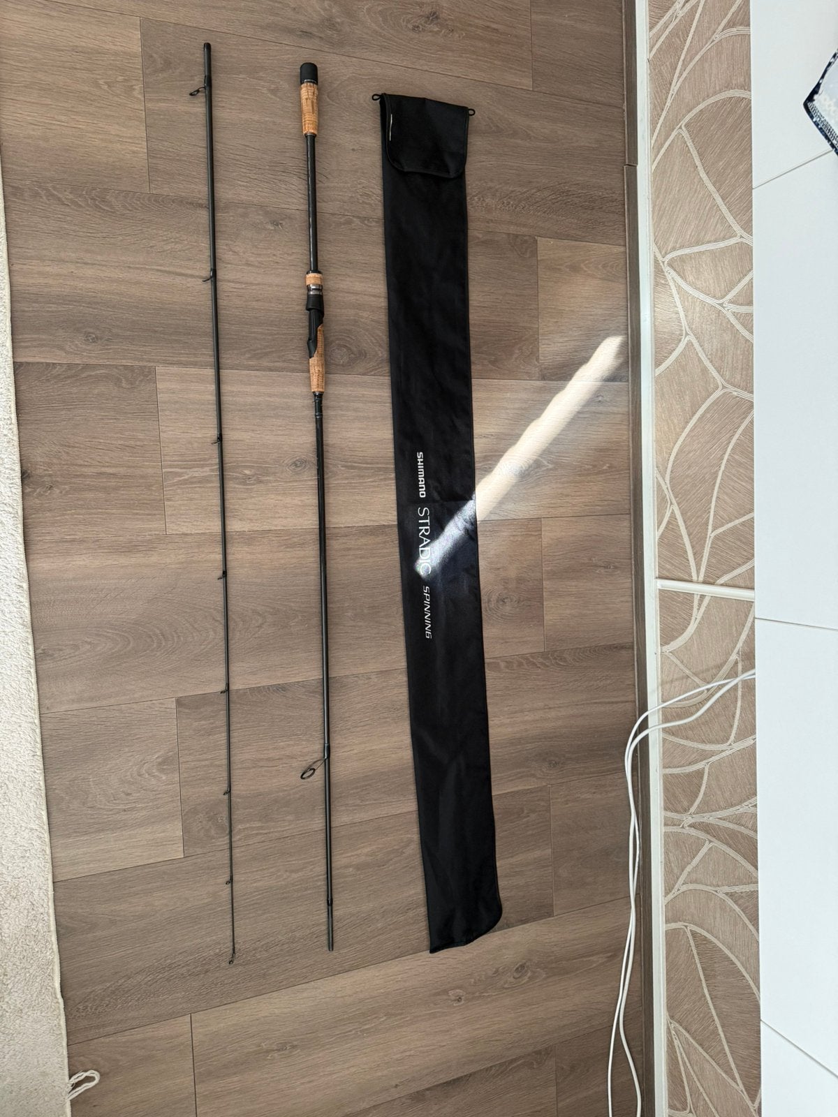 Shimano stradic spinhengel moderate fast (5-28g), Watersport en Boten, Ophalen of Verzenden, Werphengel