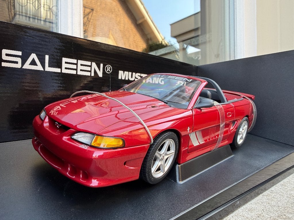 1:18 Saleen Ford Mustang S351 Cabrio rood Autoart 72730, Auto, Autoart, Nieuw, Ophalen of Verzenden