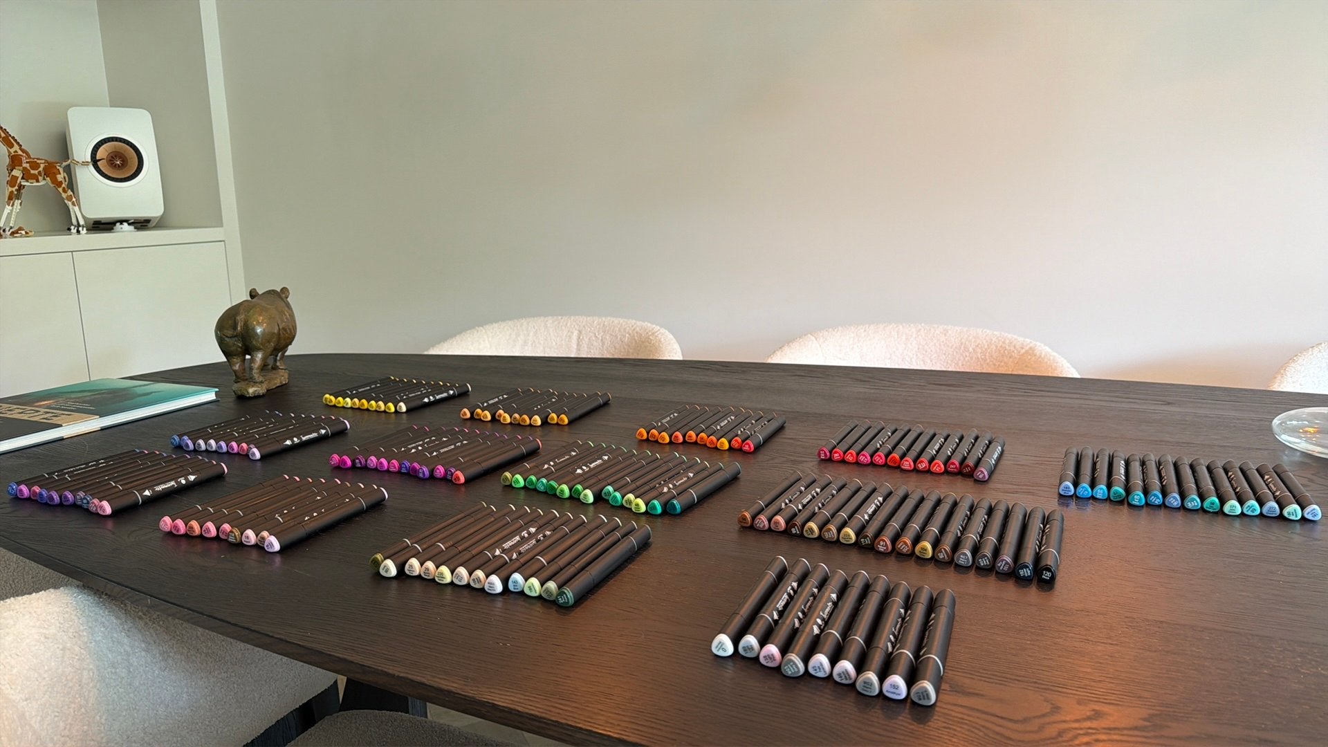 150 nieuwe twinmarkers alcohol markers, Ophalen of Verzenden, Nieuw, Potlood of Stift