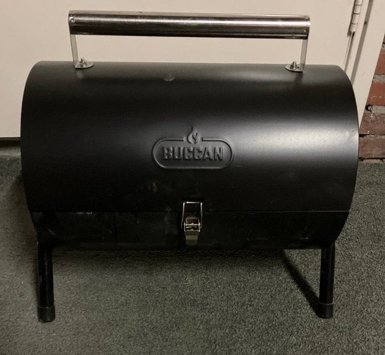 Compacte BBQ van Buccan - Ideaal voor onderweg!, Ophalen of Verzenden, Gebruikt