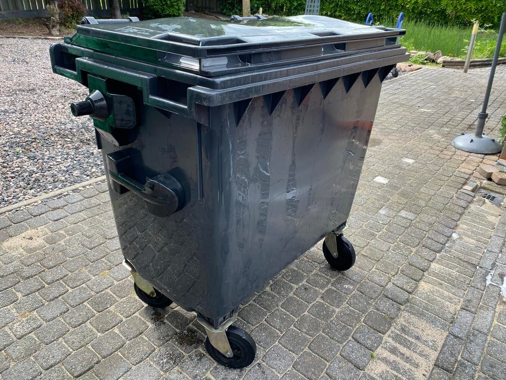 Grote rolcontainer afvalkar 660 liter - Nette staat, 100 liter of meer, Ophalen, Gebruikt, Transportkar