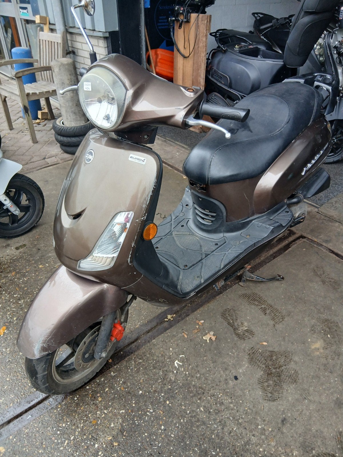 Sym fiddle 2 /2018/ snorscooter, Ophalen, Gebruikt