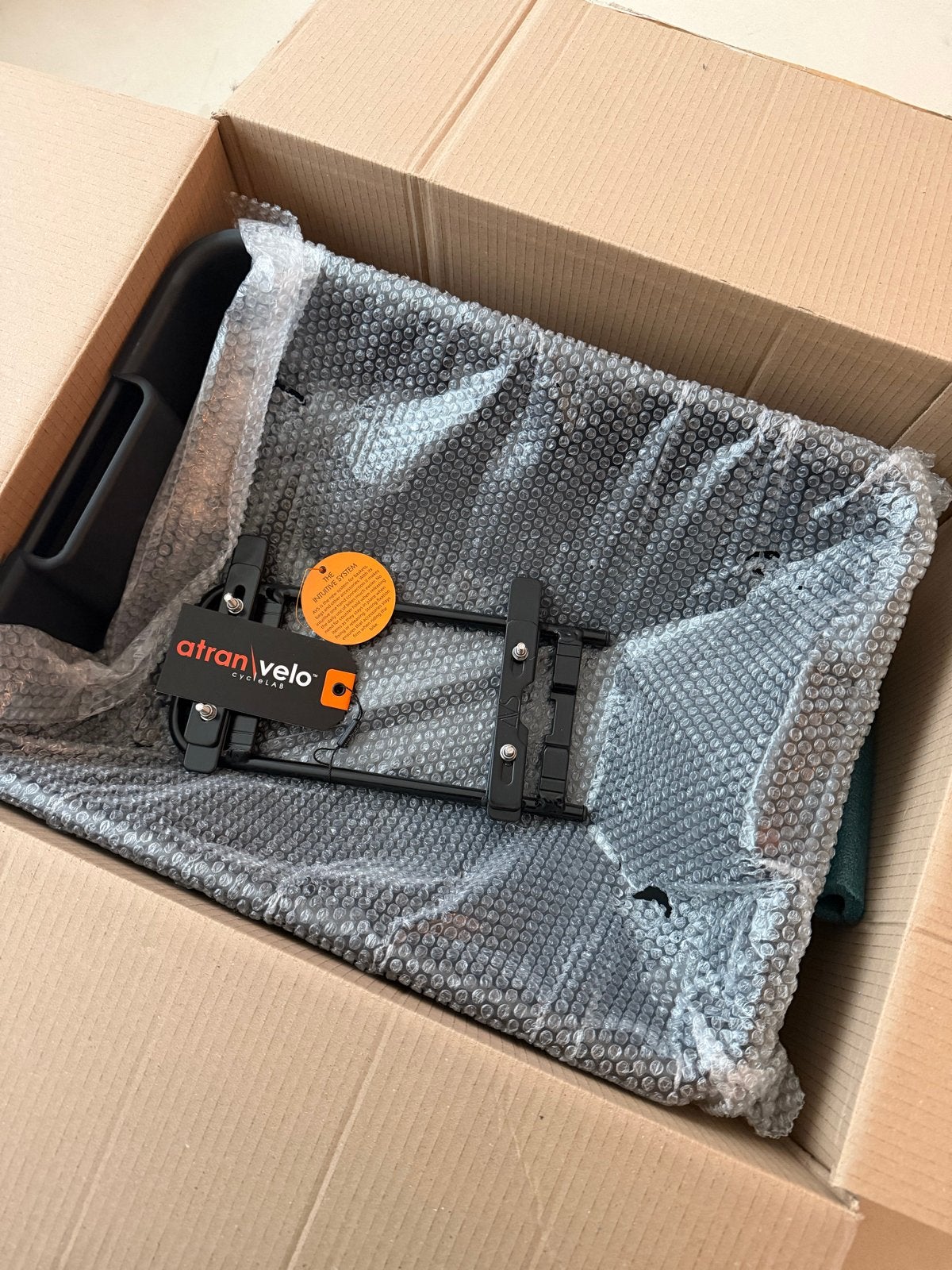 Atran Velo AVS Crate fietskist / Crate met kunststof bak, Ophalen of Verzenden, Nieuw
