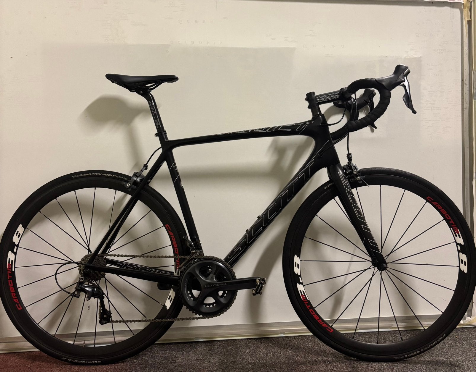 Scott addict cf ultegra maat 58, Carbon, Zo goed als nieuw, 57 tot 61 cm, Meer dan 20 versnellingen