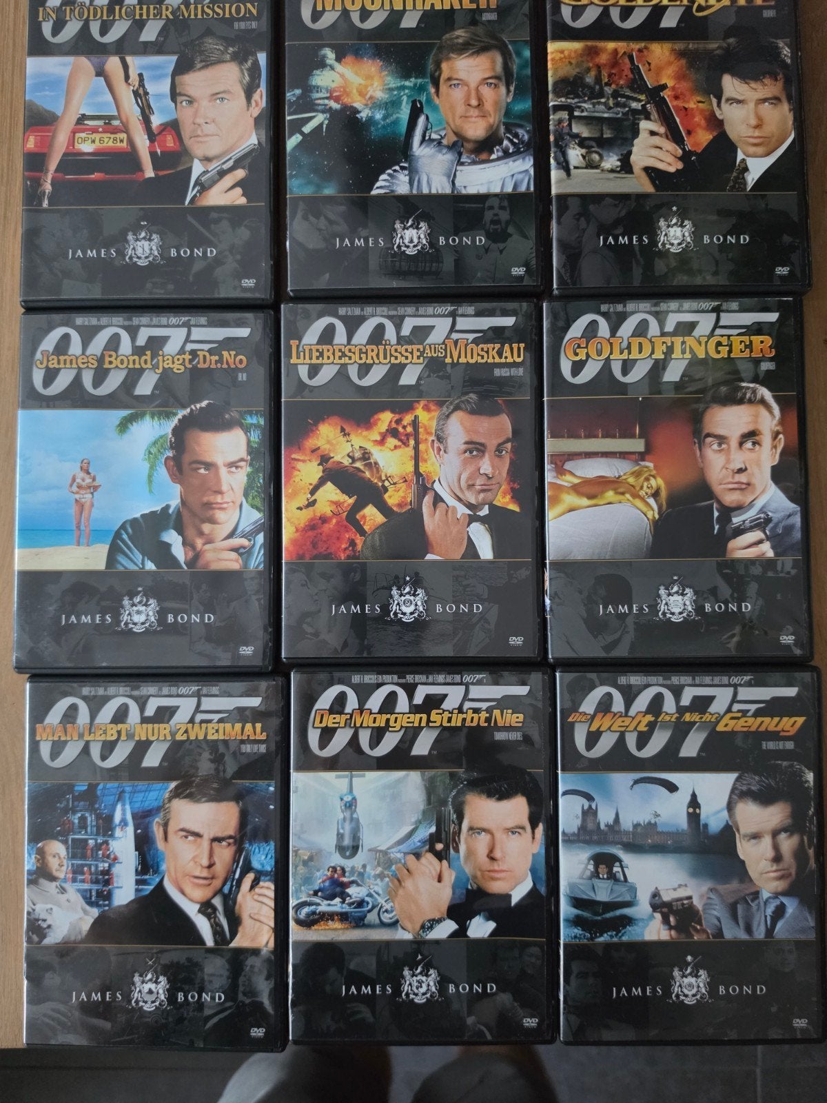 20 James Bond DVD's, Vanaf 12 jaar, Ophalen, Zo goed als nieuw, Actie en Avontuur