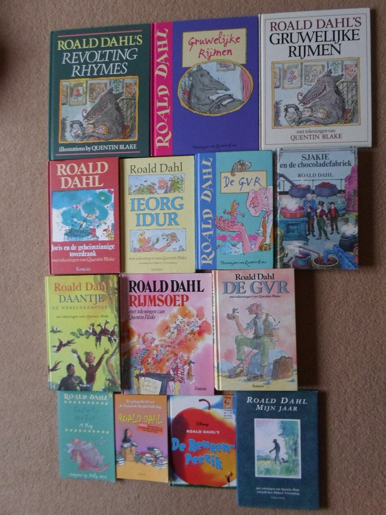 G.V.R.    en  andere.     Veel   in   nieuwstaat., Ophalen of Verzenden, Zo goed als nieuw, Roald Dahl, Non-fictie
