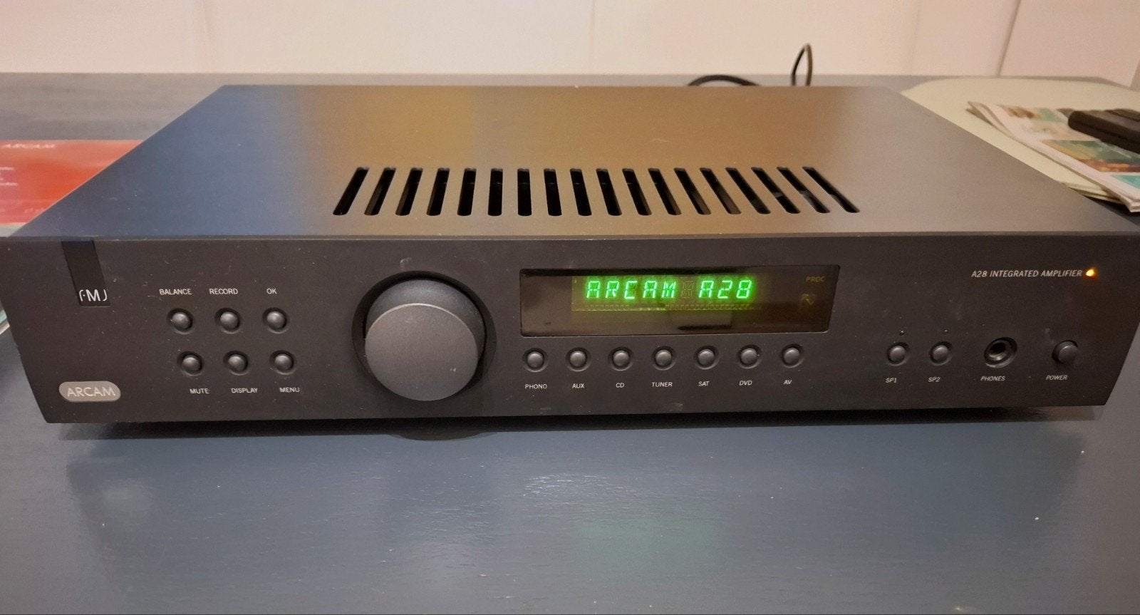 Arcam FMJ A28 – hoogwaardige hifi stereo versterker, Ophalen, Zo goed als nieuw