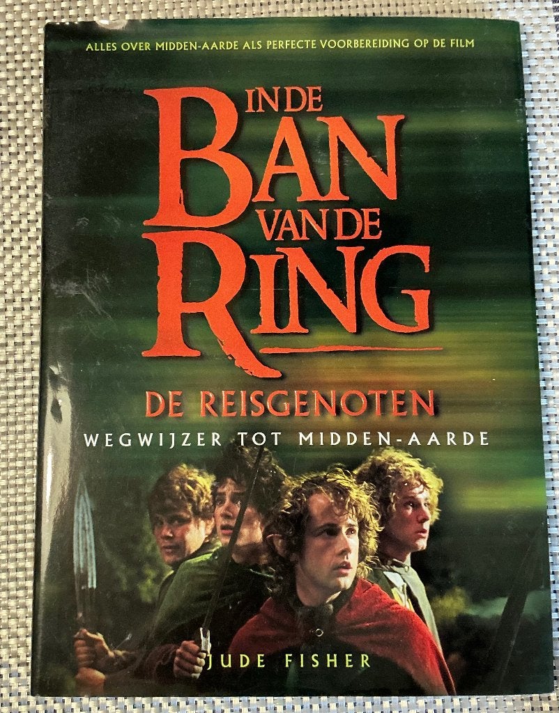 The Lord of the rings “De reisgenoten” achtergronden, Ophalen of Verzenden, Gebruikt, Boek of Poster