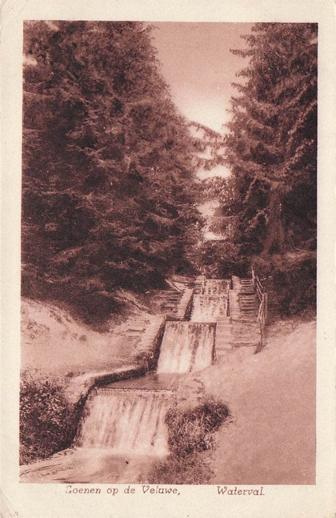 702-272-047 Loenen Op De Veluwe Waterval., Verzamelen, Verzenden, Voor 1920, Gelderland