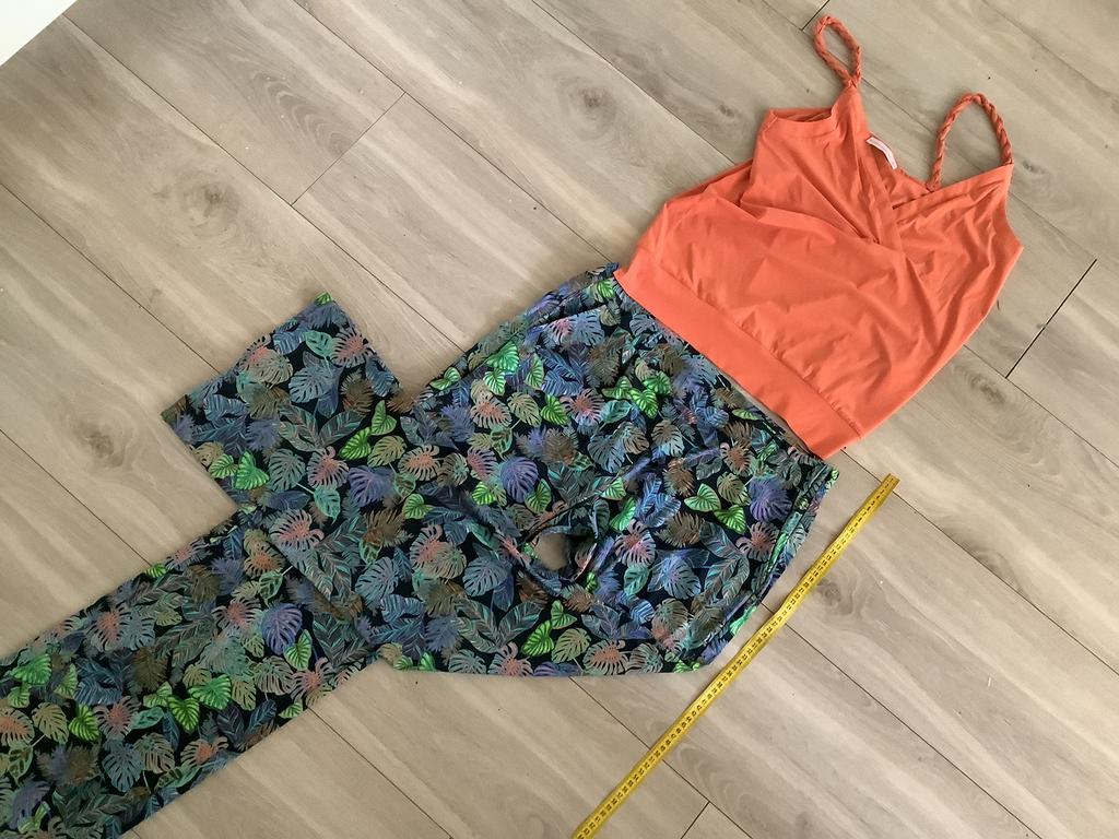 Studio Anneloes travelstof set net jumpsuit broek xxl top xl, Ophalen of Verzenden, Zo goed als nieuw, Maat 46/48 (XL) of groter