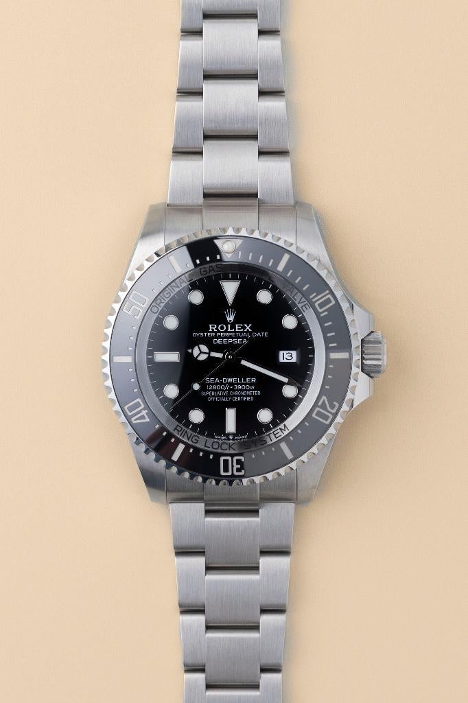 Rolex Sea-Dweller Deep Sea 126660, Ophalen, Staal, Polshorloge, Zo goed als nieuw