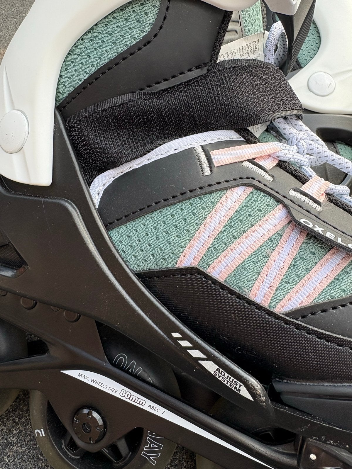 Oxelo Inline Skates Maat 35-38 met Beschermers, Overige merken, Kinderen, Ophalen of Verzenden, Inline skates 4 wielen