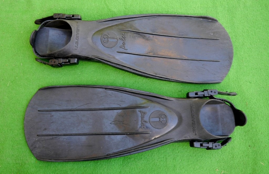 Duikvinnen(Zwemvliezen) US Divers - Maat 40-41 (M), Watersport en Boten, Duiken, Ophalen of Verzenden, Gebruikt, Zwem- of Duikvliezen