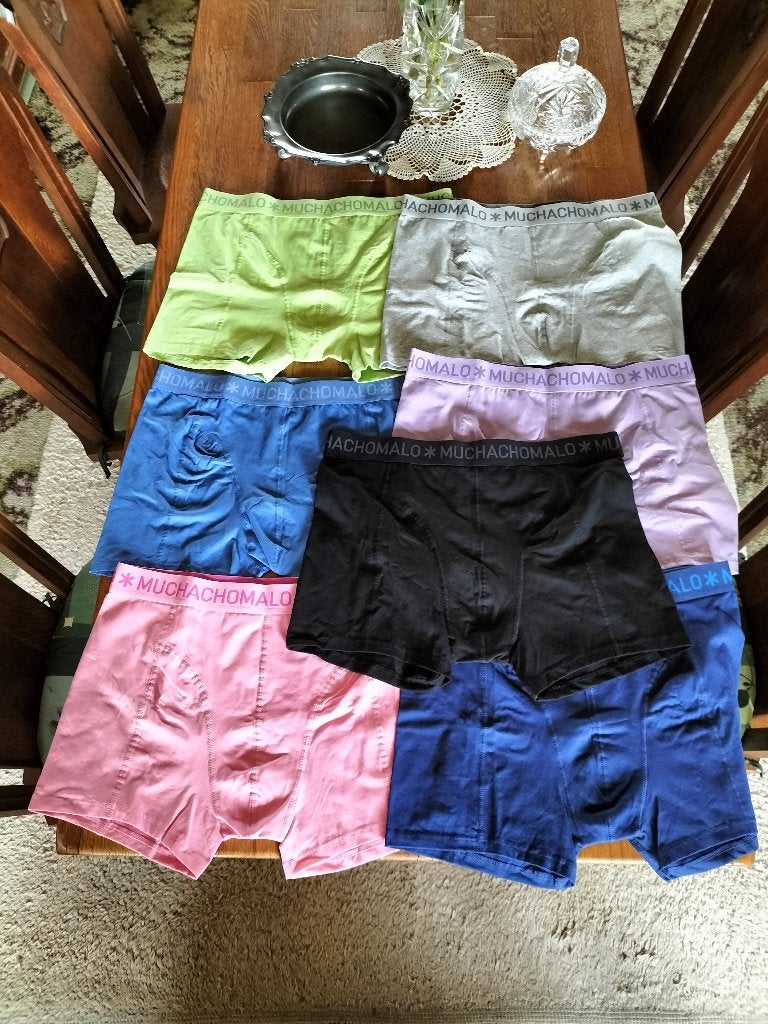 7 NIEUWE MUCHACHOMALO HERENSHORTS MAAT XXXL !, Verzenden, Overige kleuren, Muchachomalo, Boxer