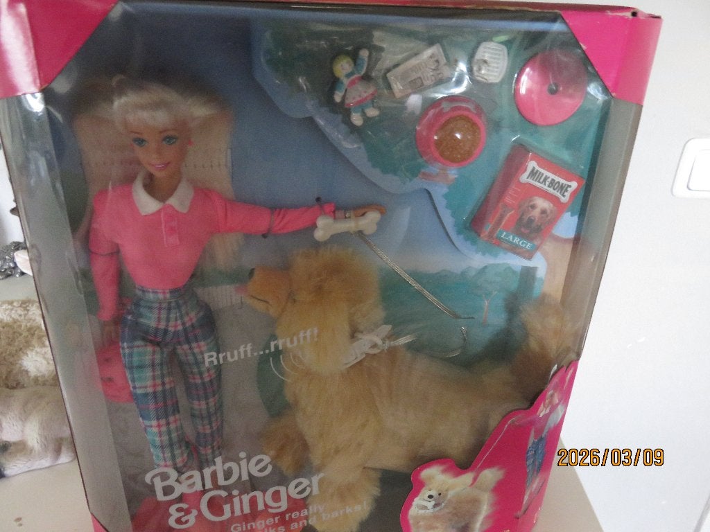 BARBIE EN GINGER NIEUW, Verzamelen, Verzenden, Nieuw, Pop