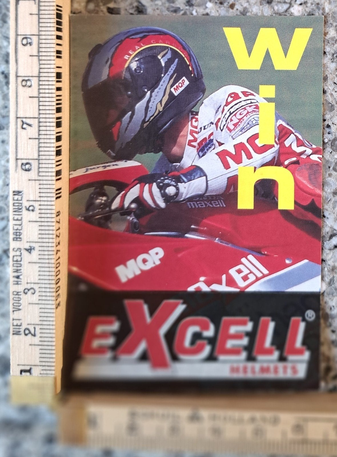 Vintage Exell helmets helm wegrace wegmotor autosport, Verzamelen, Ophalen of Verzenden, Zo goed als nieuw, Motoren