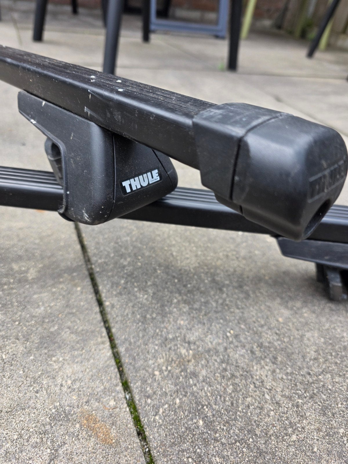 Thule Universele Dakdragers met Dakrails (100/110 cm), Ophalen of Verzenden