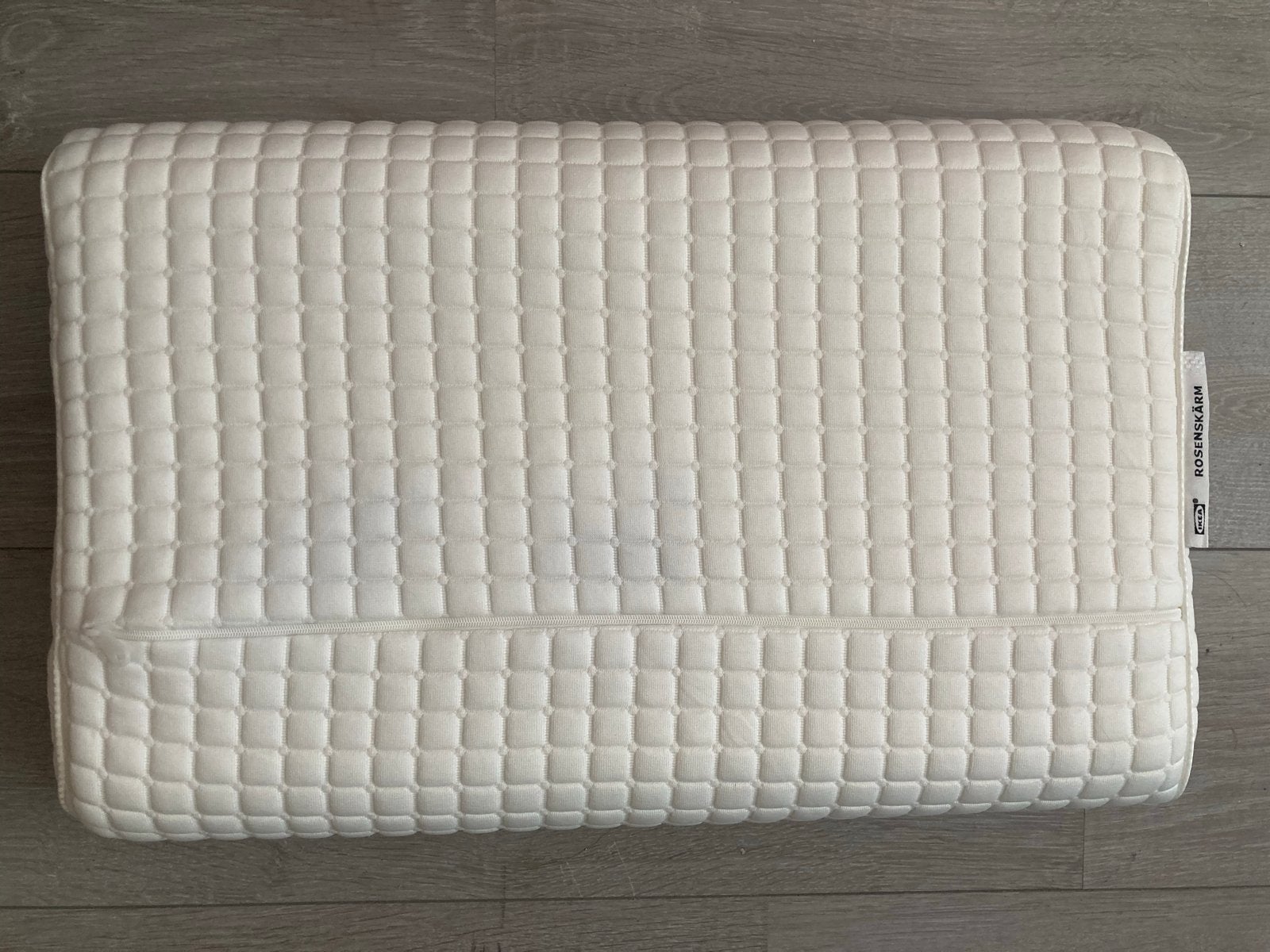 IKEA ROSENSKÄRM ergonomisch kussen, Ophalen, Schuim, Eenpersoons, Wit