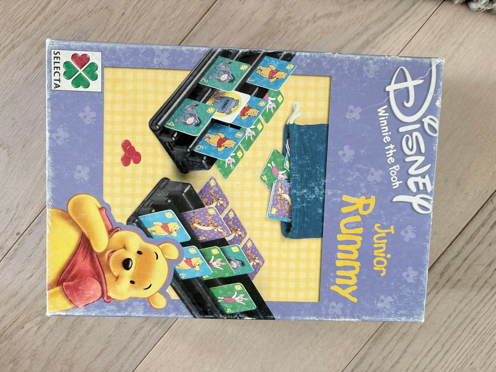 Selecta Disney Winnie de Poeh Rummy Junior, Een of twee spelers, Ophalen of Verzenden, Gebruikt