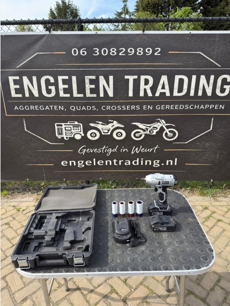 Accu slagmoersleutel nieuw 330nm 20v 2 accus