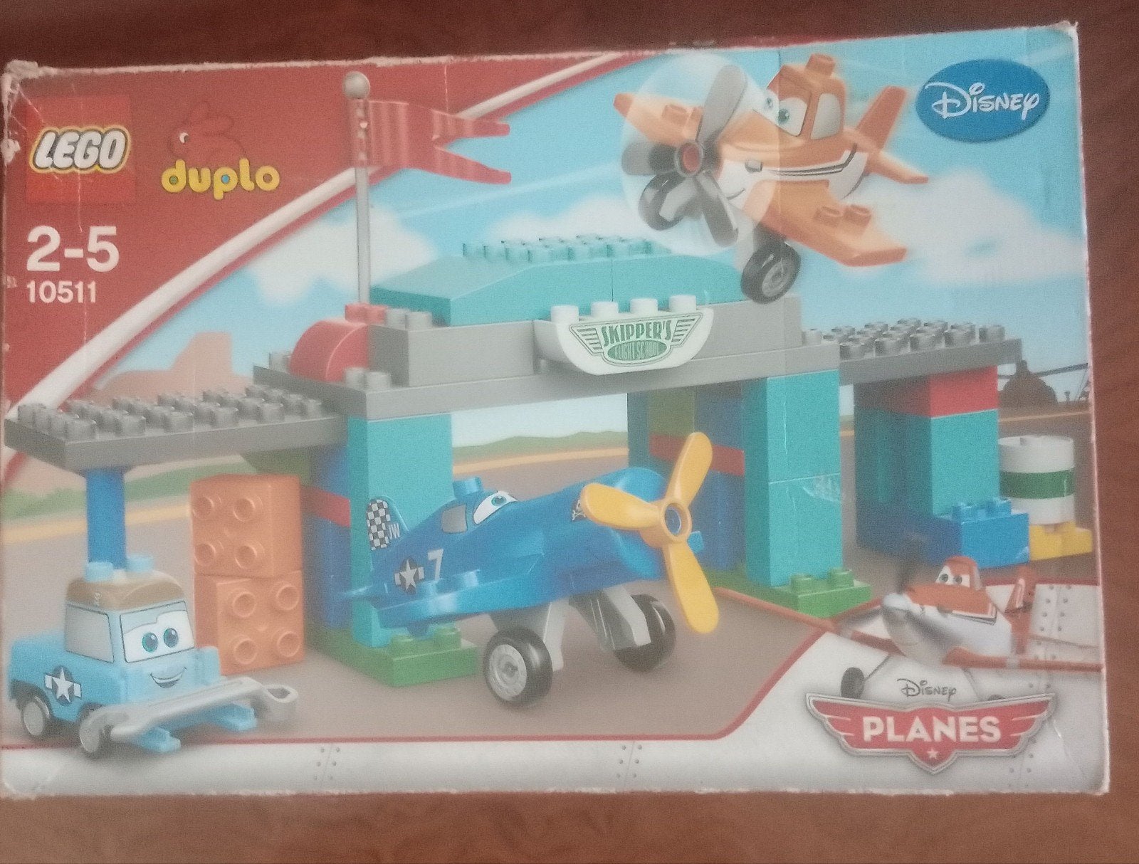 LEGO Duplo Disney Planes 10511 Dusty en Skipper, Gebruikt, Compleet, Overige thema's, Ophalen of Verzenden