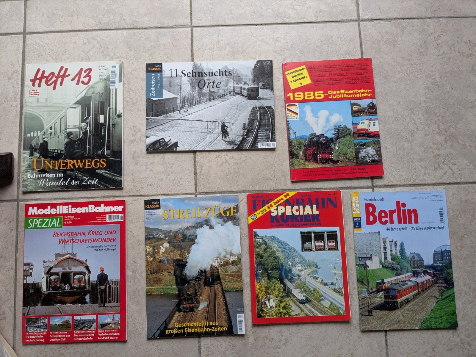 Diverse Spoorweg Tijdschriften - Trein Geschiedenis, Ophalen of Verzenden, Gelezen