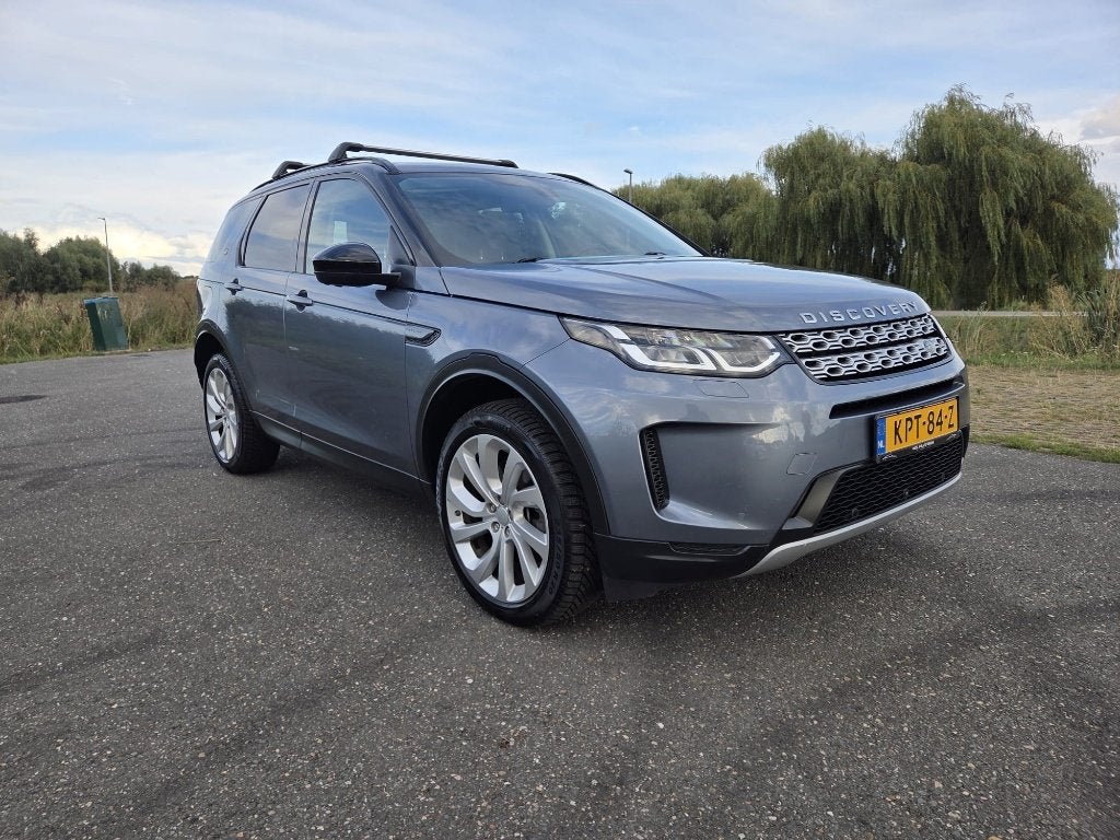 Land Rover Discovery Sport P200 200pk AWD AUT 7p. 2019 Blauw, Auto's, Zwart, 4 cilinders, 2000 kg, Blauw