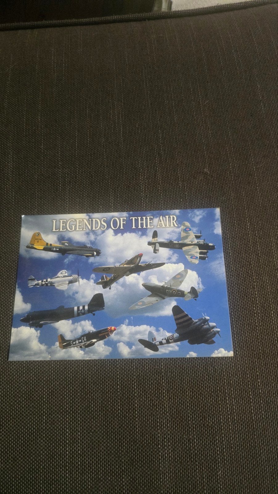 Legends of the Air - Vliegtuigen Ansichtkaart, Verzamelen, Luchtvaart en Vliegtuigspotten, Ophalen of Verzenden