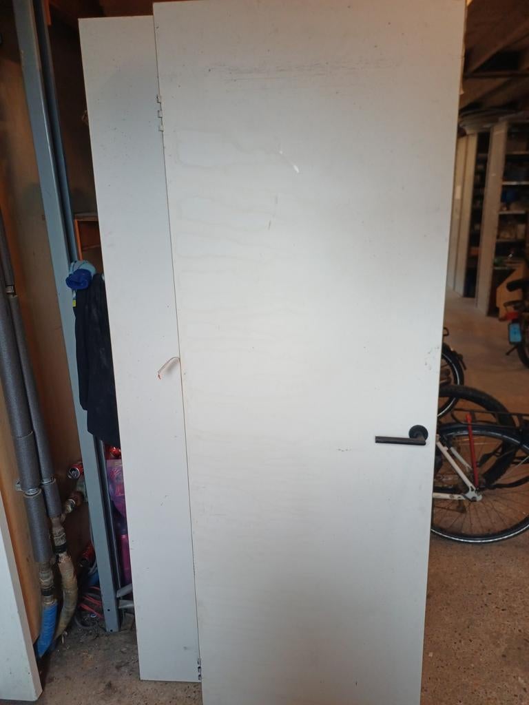 2 stompe deuren 211x78, Ophalen of Verzenden, Binnendeur, 200 tot 215 cm