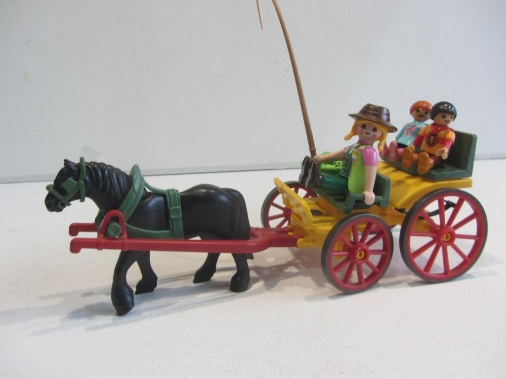 Playmobil Paardenkoets met familie – 5226, Ophalen, Gebruikt, Losse onderdelen