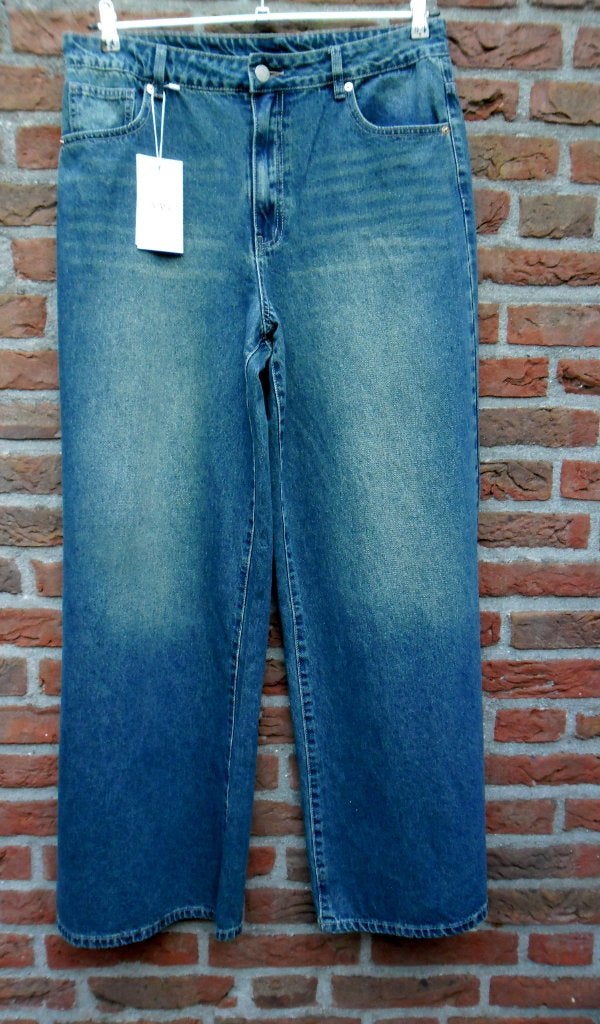 YAS nieuwe gave wide leg jeans W33/L32 Mooie wassing, Blauw, Nieuw, Ophalen of Verzenden, W33 - W36 (confectie 42/44)
