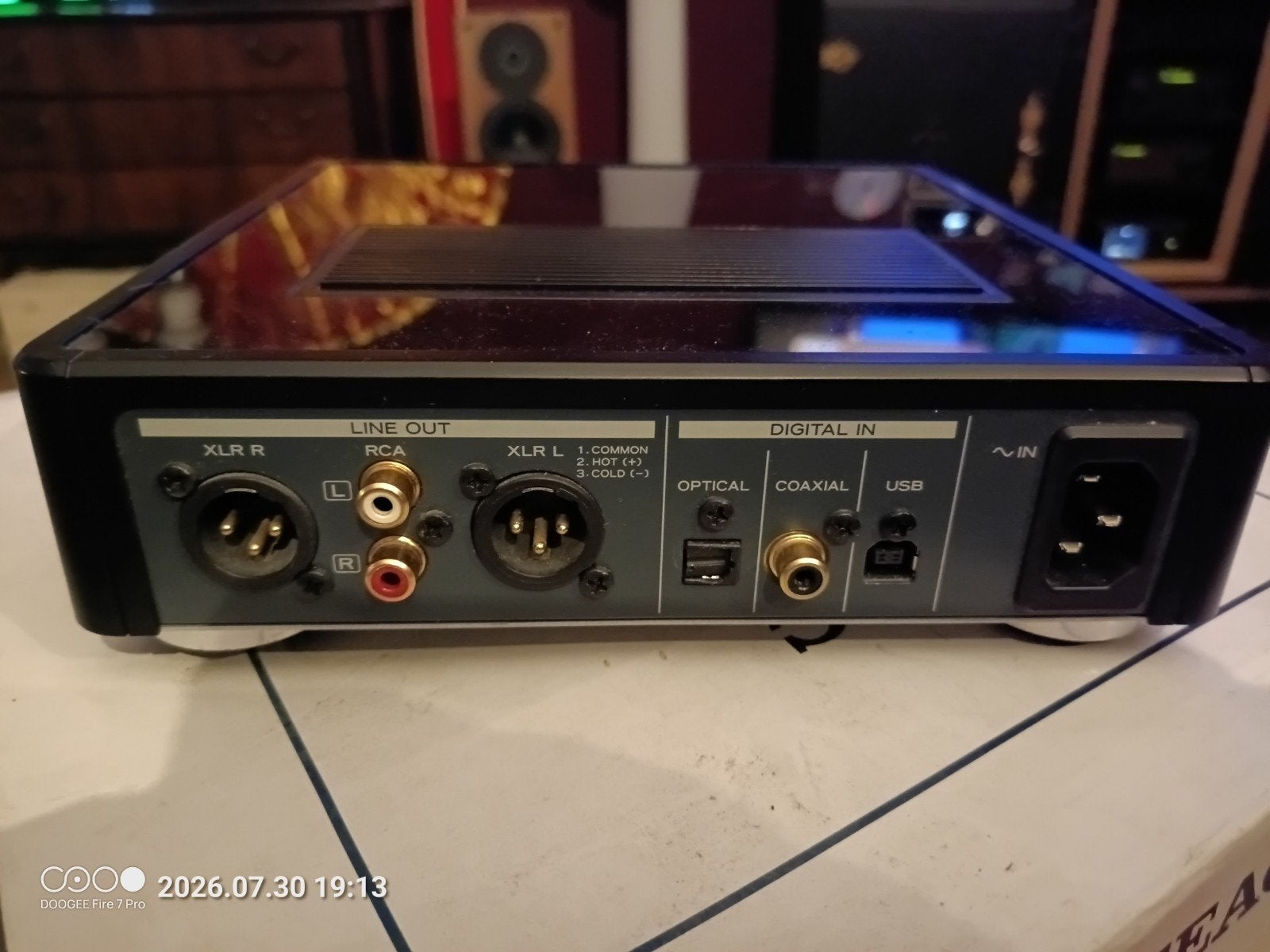 TEAC UD-H01 USB Audio DAC - Hoogwaardige D/A-converter, Overige merken, Ophalen of Verzenden, Zo goed als nieuw, Minder dan 60 watt