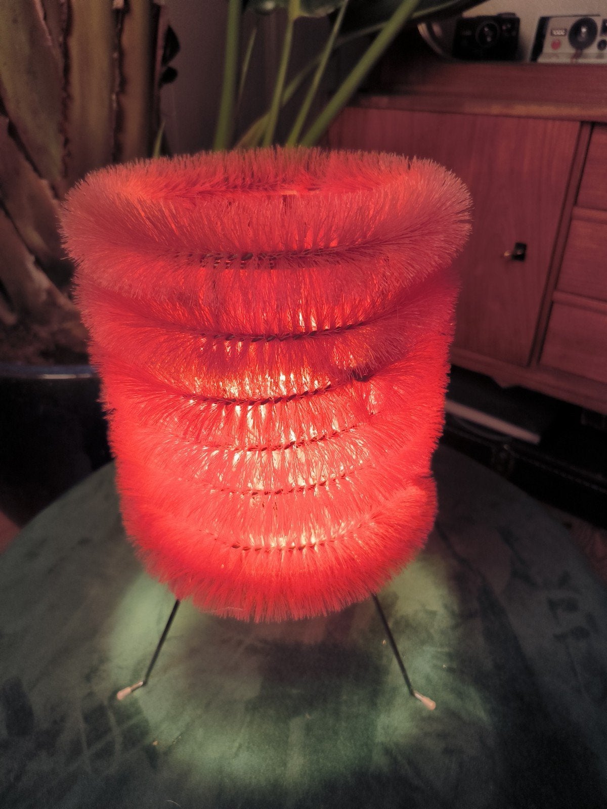 Vintage IKEA Lysbøj tafellamp (2001) – 'Flessenborstel lamp, Ophalen of Verzenden
