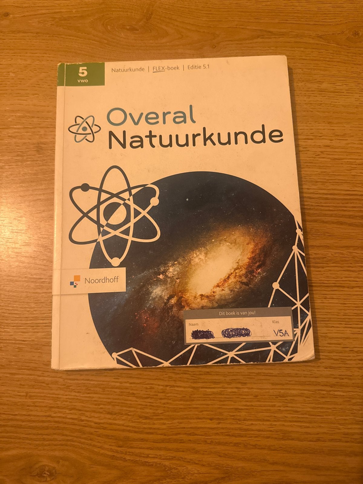 Overal Natuurkunde 5 VWO, Boeken, Ophalen of Verzenden, Beta, Gelezen, WO