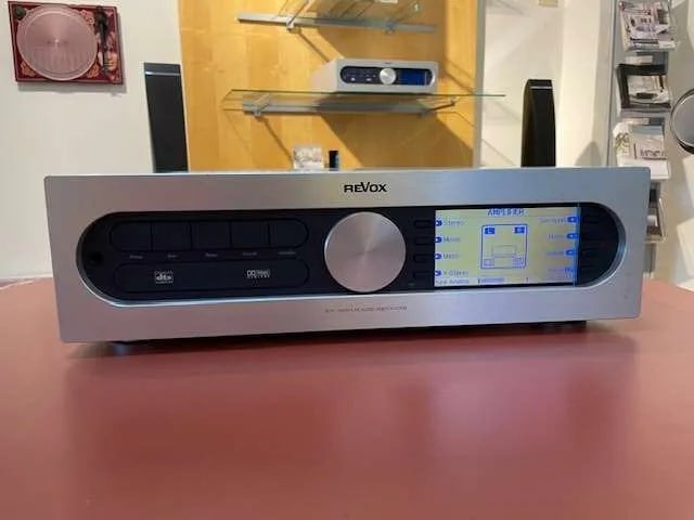 Revox M51 MK I DVD-receiver zilver retro, Audio, Tv en Foto, Versterkers en Receivers, Overige merken, Ophalen of Verzenden, Zo goed als nieuw