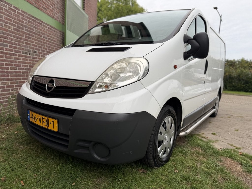 Opel Vivaro 2.0 CDTI L1H1*2007*Apk|3-Zits|Bullbar|Trek-h, Stof, 4 cilinders, 1650 kg, Wit