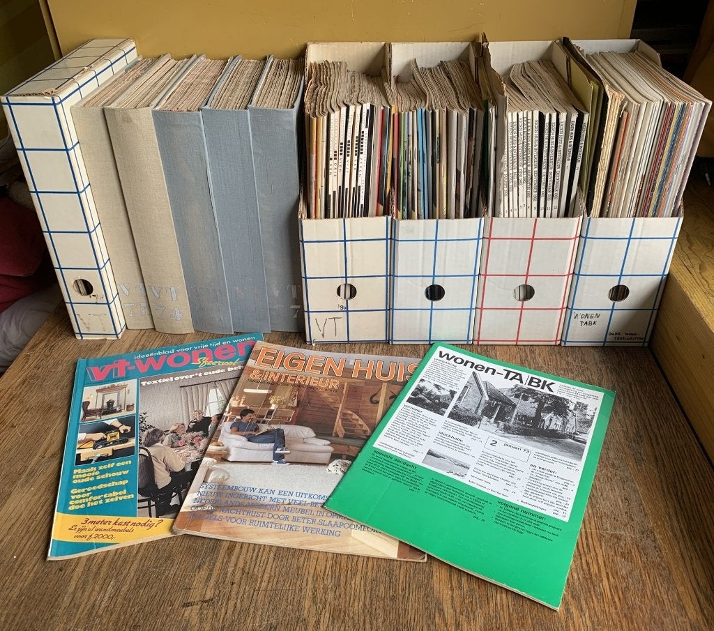 woontijdschriften uit de jaren 70/80, Ophalen, Gebruikt