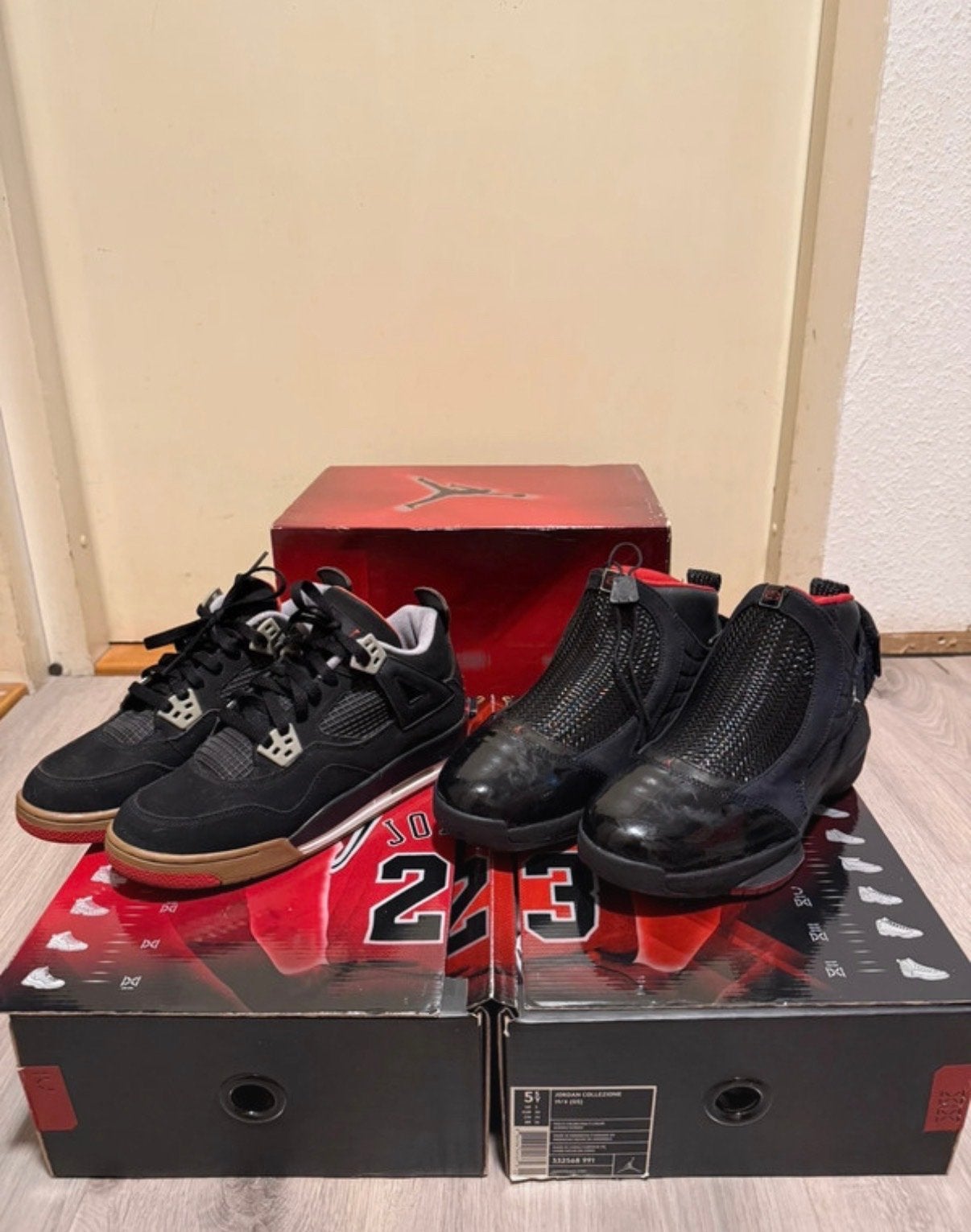 Jordan Countdown Pack 4/19 EU 38, Kleding | Heren, Schoenen, Ophalen of Verzenden, Gedragen, Zwart, Sneakers of Gympen