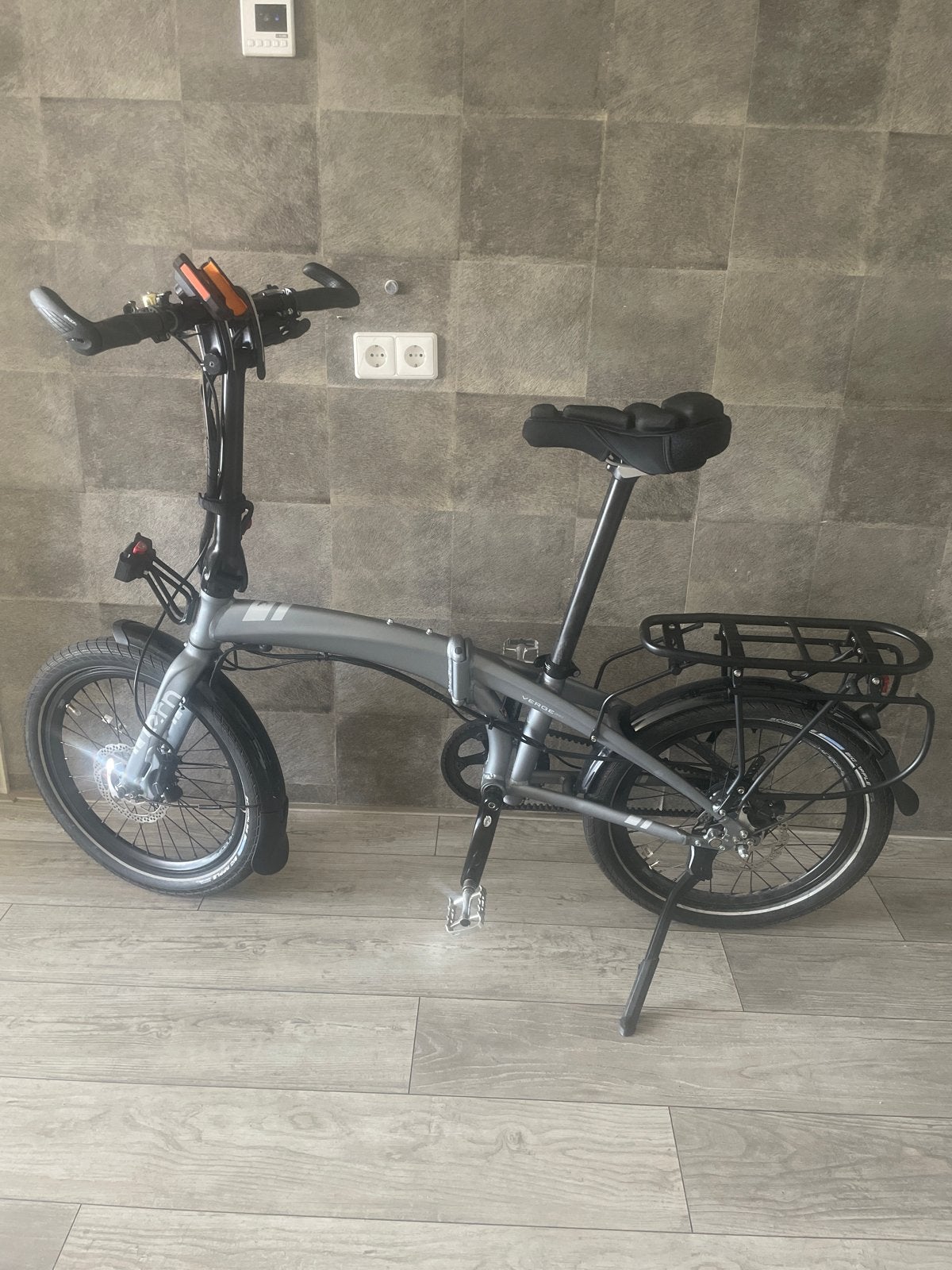 Tern VERGE S8i Vouwfiets - Zo goed als nieuw, 20 inch of meer, Versnellingen, Zo goed als nieuw, Totaal opvouwbaar