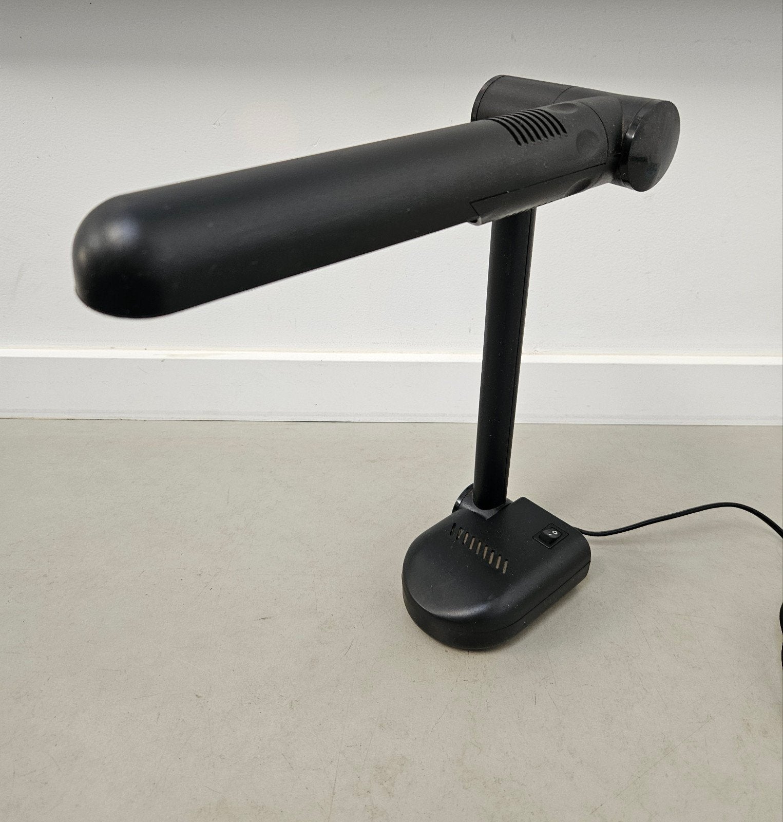 Vintage Bureaulamp Inklapbaar, Ophalen of Verzenden, Zwart, Design, Bureaulamp